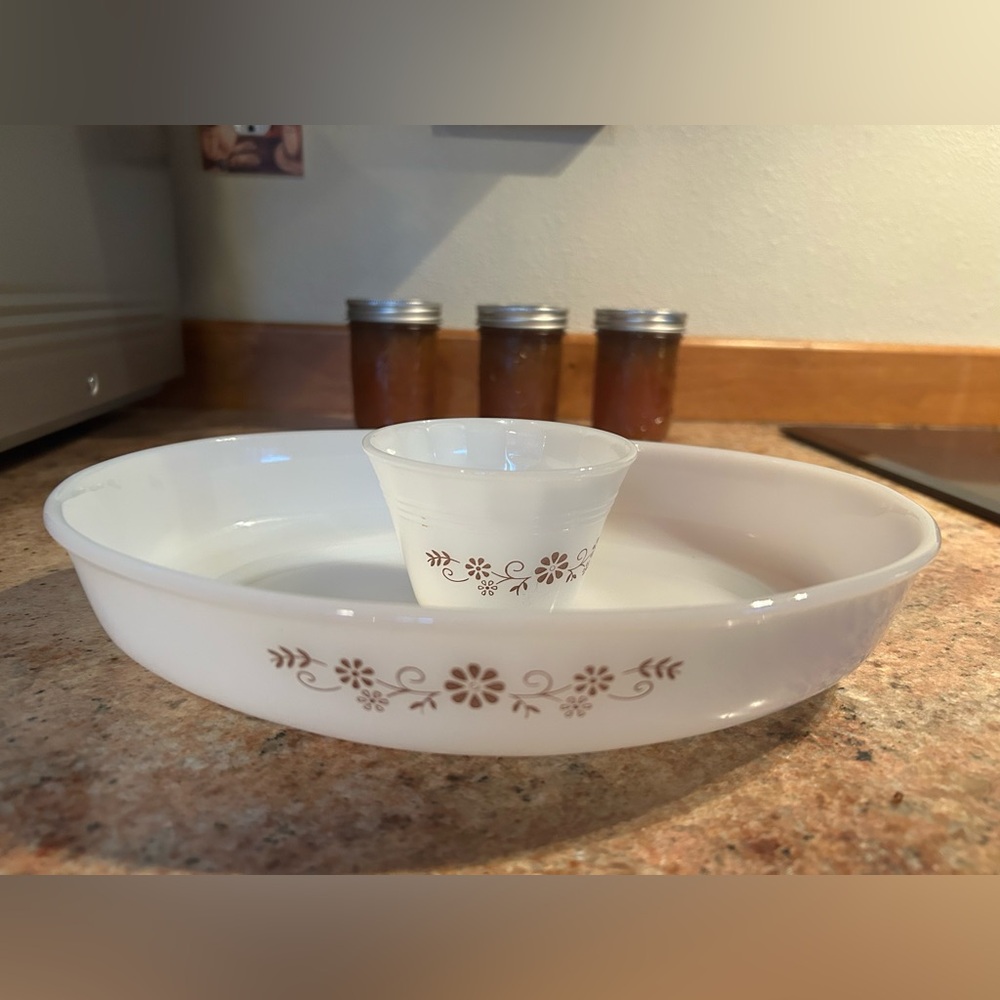 Termocrisa Dynaware Pyr-O-Rey Oval 8x10 casserole dish & Custard Cup 3.5”